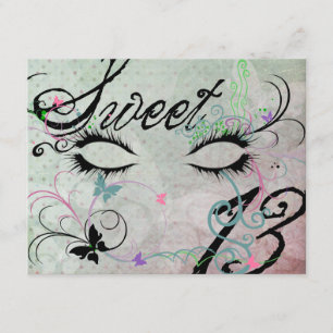 Masquerade Sweet 13 Einladungen