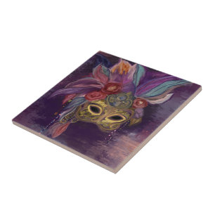 MASQUERADE VENEDIG  KUNST      FLIESE