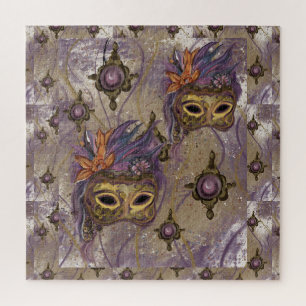 MASQUERADE VENEDIG KUNST PUZZLE