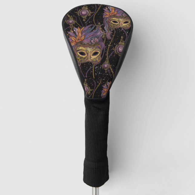 MASQUERADE VENICE ART GOLF HEADCOVER (Vorderseite)