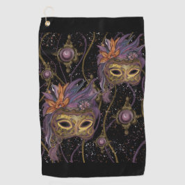 MASQUERADE VENICE ART GOLFHANDTUCH