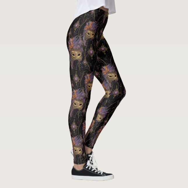 MASQUERADE VENICE ART LEGGINGS (Rechts)