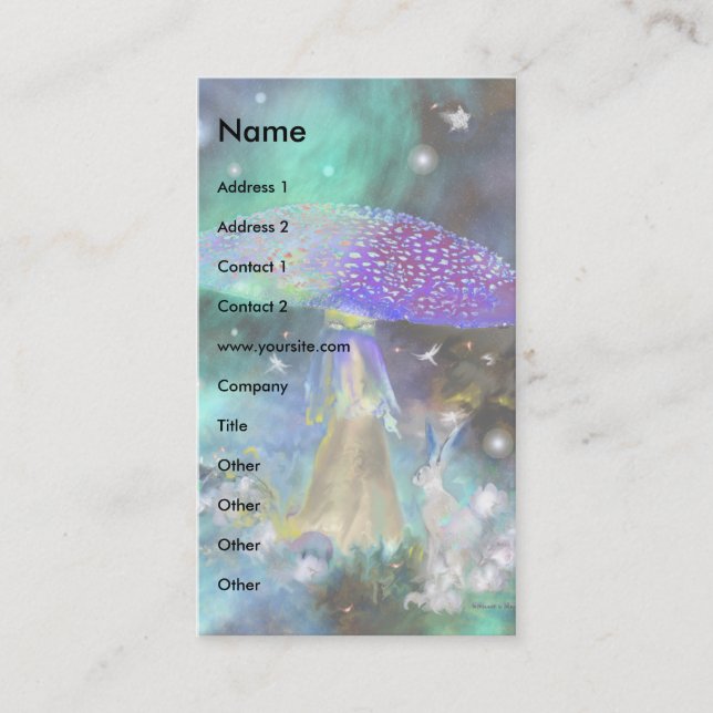 Masquerade Visitenkarte (Vorderseite)