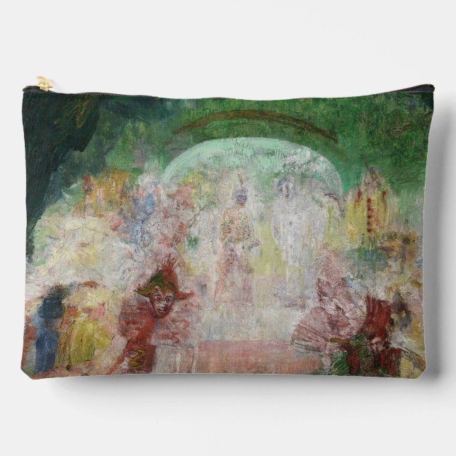 Masquerade von James Ensor (1889) Zubehörtasche (Vorderseite)