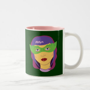 Masquerade Zweifarbige Tasse