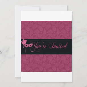 Masquerball einladen 2 einladung