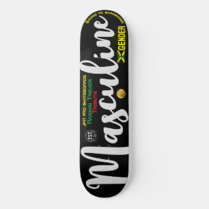 MASQULINE-GESCHLECHTER IM RAND VON 8 1/4" Skateboa Skateboard