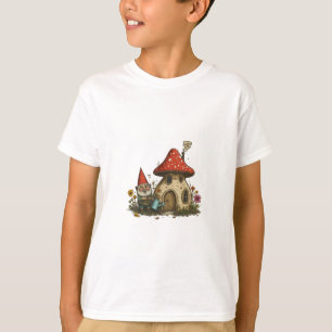 Masroom Cartoon T - Shirt Design