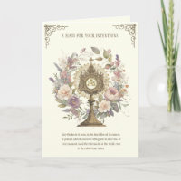 Mass Bieten floralen göttlichen Lob Eucharist