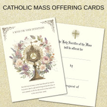 Mass Bieten floralen göttlichen Lob Eucharist