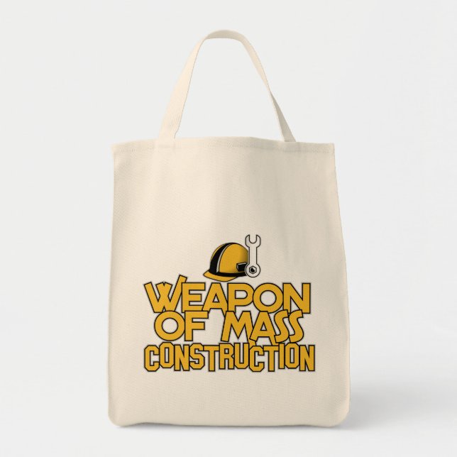 Mass Construction-Tasche - wählen Sie Stil und Far Tragetasche (Vorne)