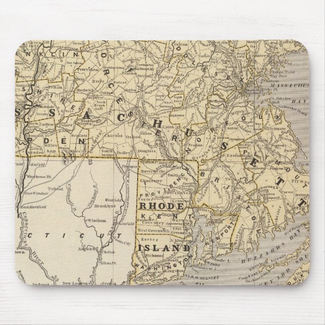 Mass, Rhode Island Mousepad (Vorne)