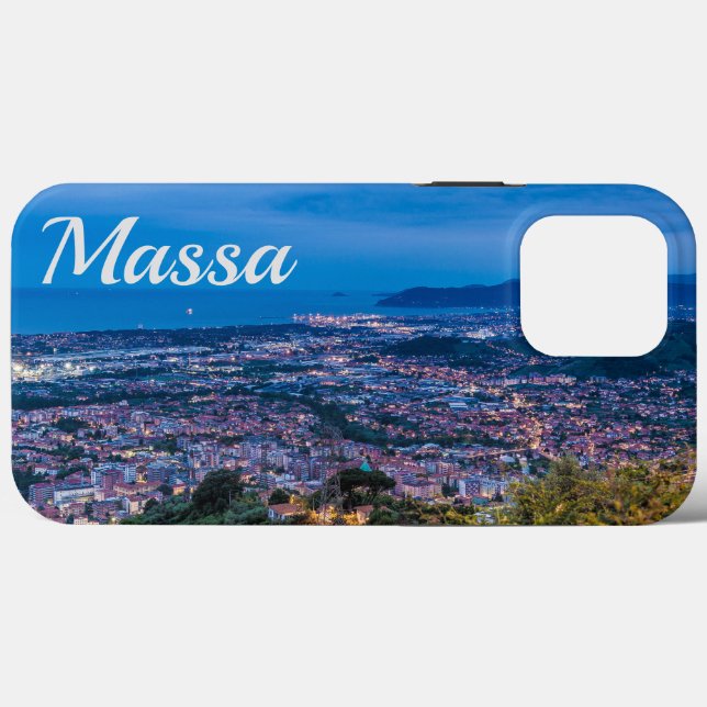 Massa Italy Massa-Carrara Toskana Panorama Case-Mate iPhone Hülle (Rückseite (Horizontal))