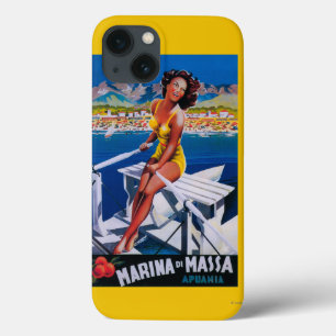 Massa Jachthafen-Reise-Plakat Case-Mate iPhone Hülle