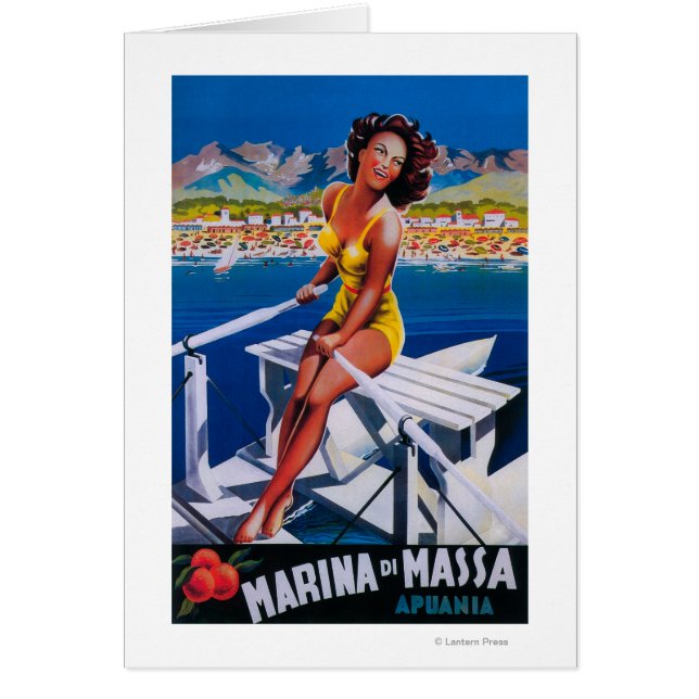 Massa Marina Travel Poster (Vorne)
