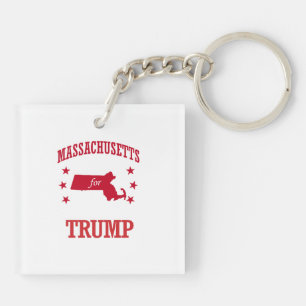 MASSACHUSETTE FÜR DONALD-TRUMP SCHLÜSSELANHÄNGER
