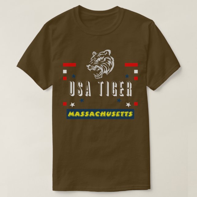 Massachusetts21 T-Shirt (Design vorne)