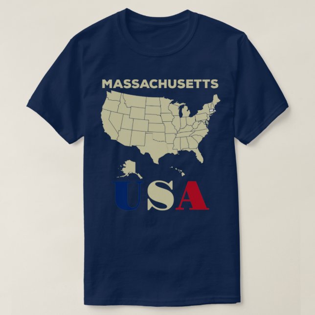 Massachusetts5 T-Shirt (Design vorne)
