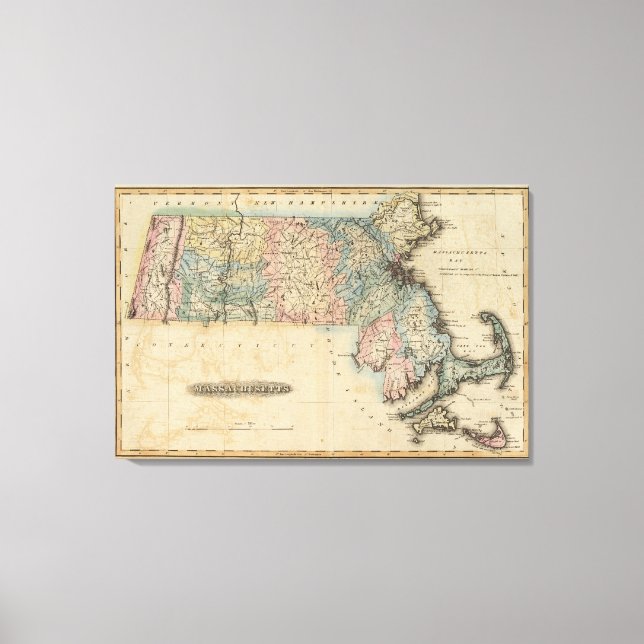 Massachusetts 4 leinwanddruck (Vorderseite)