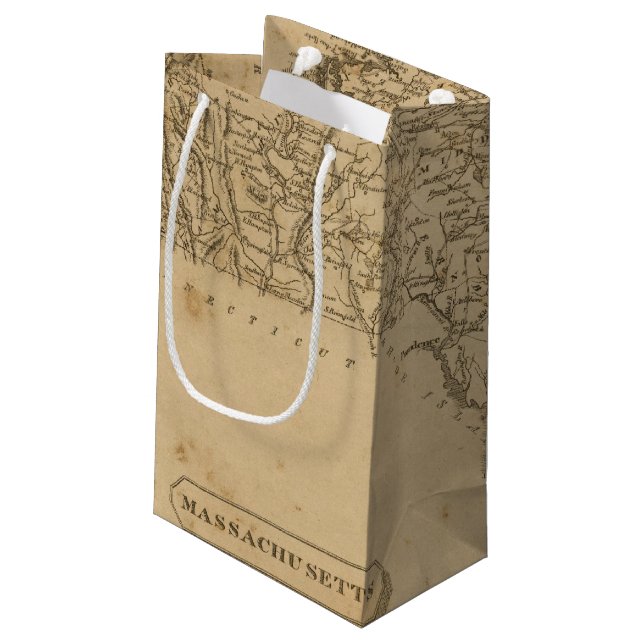 Massachusetts 5 kleine geschenktüte (Rückseite Schrägansicht)