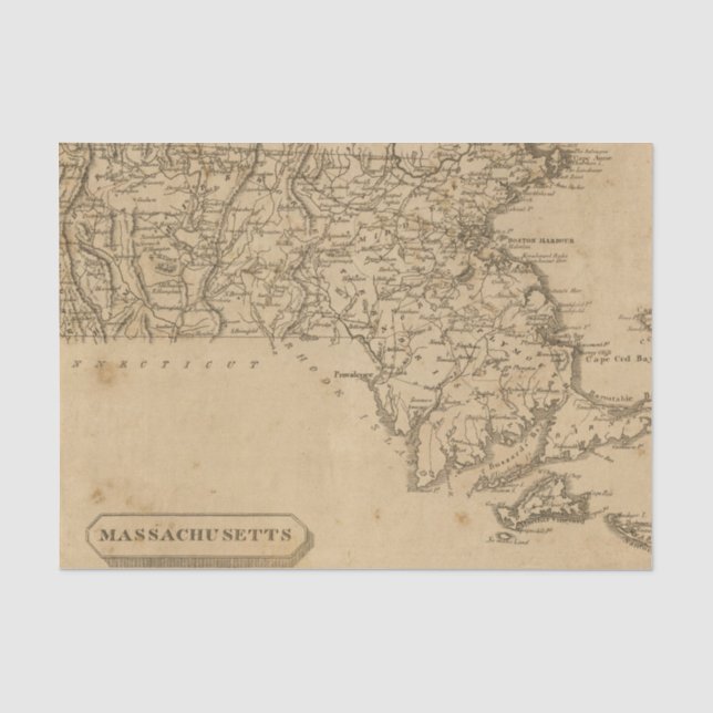 Massachusetts 5 seidenpapier (Vorderseite)