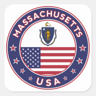 Massachusetts, Aufkleber für Massachusetts, Telefo