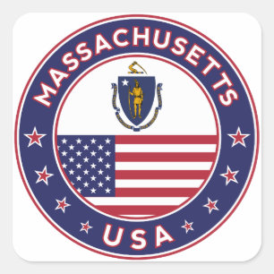 Massachusetts, Aufkleber für Massachusetts, Telefo