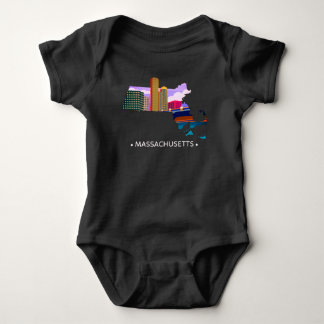 Massachusetts Baby Strampler