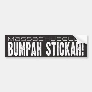 Massachusetts Bumpah Stickah! Autoaufkleber