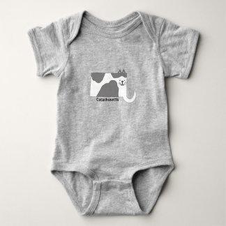 Massachusetts Catachusetts Baby Bodysuit Baby Strampler