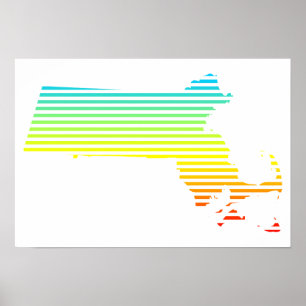 Massachusetts Chillout-Fade Poster