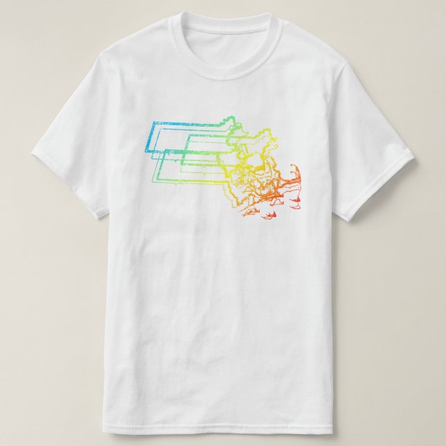 Massachusetts Chillout T-Shirt (Design vorne)