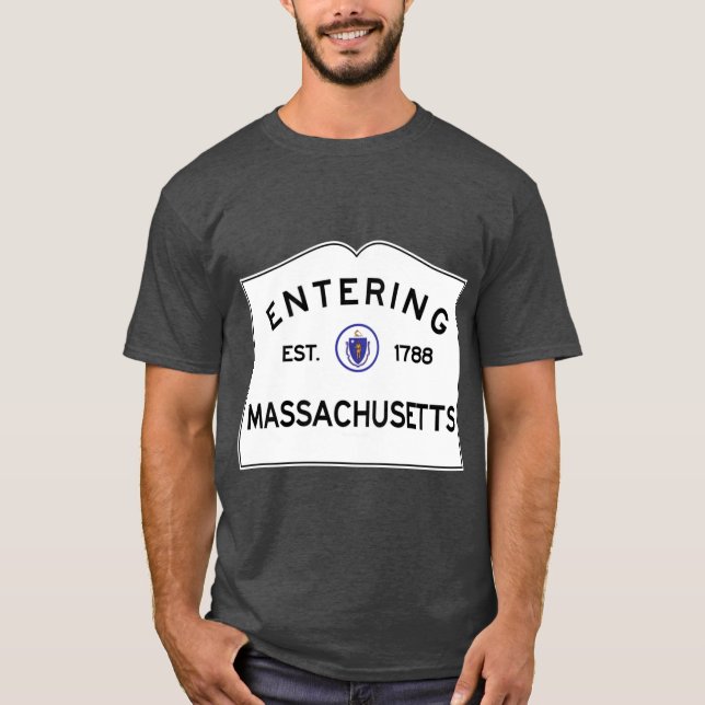 Massachusetts Commonwealth of Massachuset T-Shirt (Vorderseite)