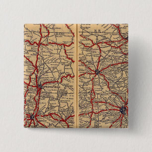 Massachusetts, Connecticut, Rhod Island Button