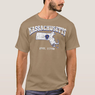 Massachusetts est 1788 T-Shirt