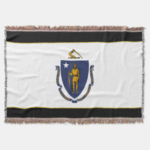 Massachusetts-Flagge Decke