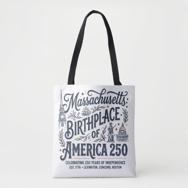 Massachusetts: Geburtsort Amerikas 250 (Vorderseite)