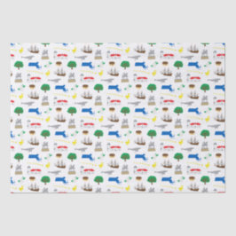 Massachusetts-Gewebepapier Seidenpapier