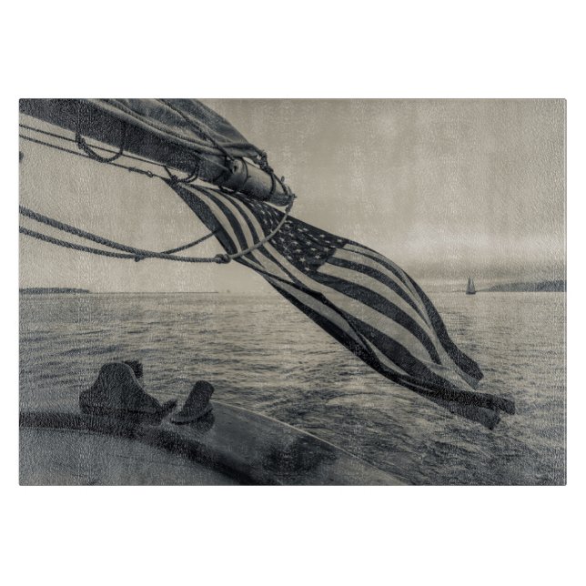 Massachusetts, Gloucester, Schooner-Festival 5 Schneidebrett (Vorderseite)