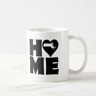 Massachusetts Home Heart State Tasse oder Reisebec