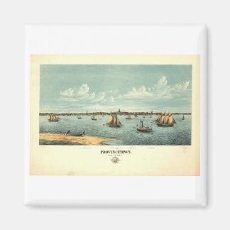 Massachusetts in der Provinz 1877 Magnet
