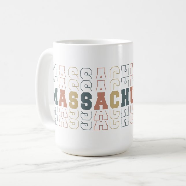 Massachusetts Kaffeetasse (Vorderseite Links)