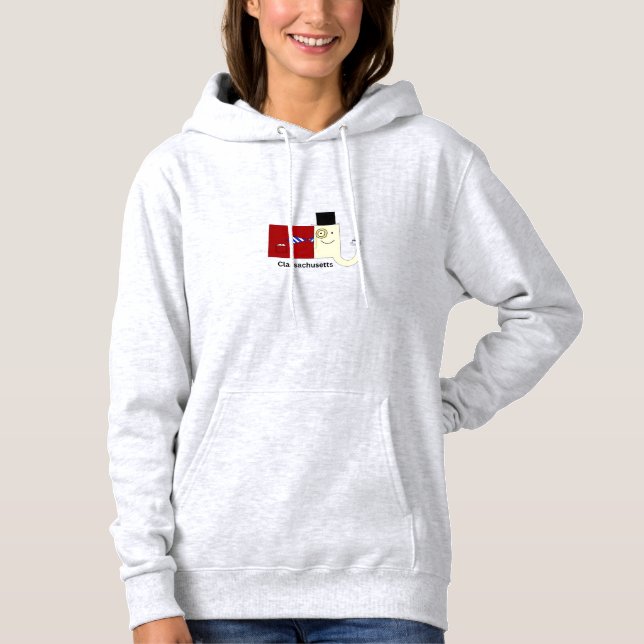 Massachusetts-Klasse Hoodie (Vorderseite)