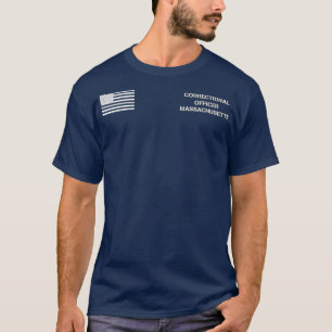 Massachusetts Korrektur Officer Thin Gray T-Shirt
