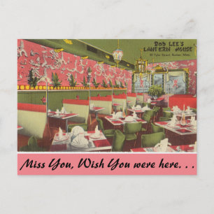 Massachusetts Lantern House, Boston Postkarte