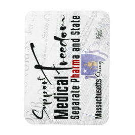 Massachusetts Medizinische Freiheit Magnet