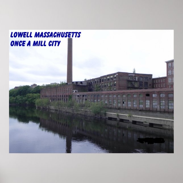 MASSACHUSETTS MILLS POSTER (Vorne)