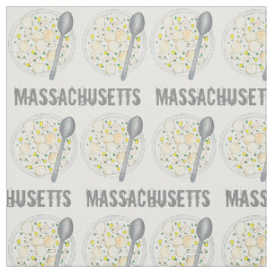 Massachusetts New England Clam Chowder Feinschmeck Stoff