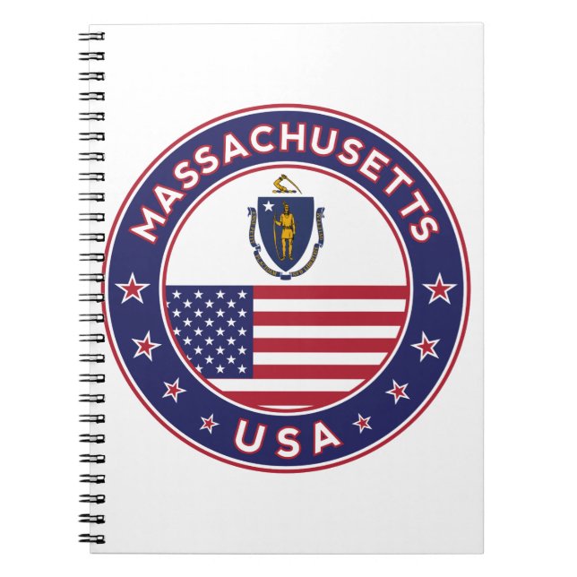 Massachusetts Notizblock (Vorderseite)