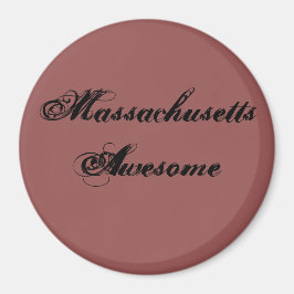 Massachusetts Phantastisches Zitat Magnet